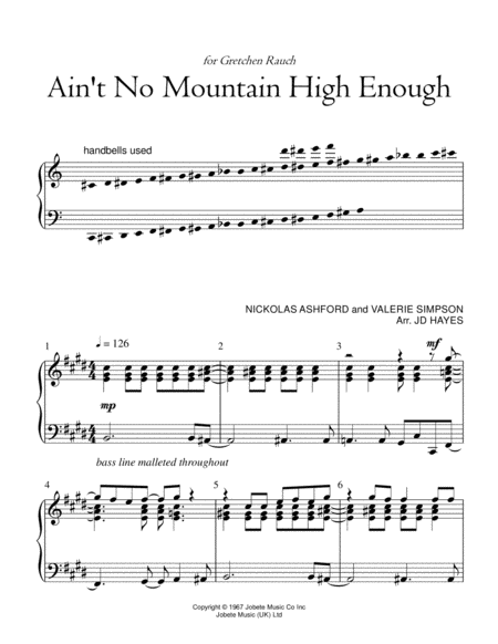 Ain't No Mountain High Enough image number null