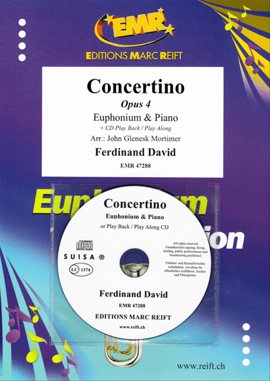 Concertino Euphonium scores gallery preview page 1