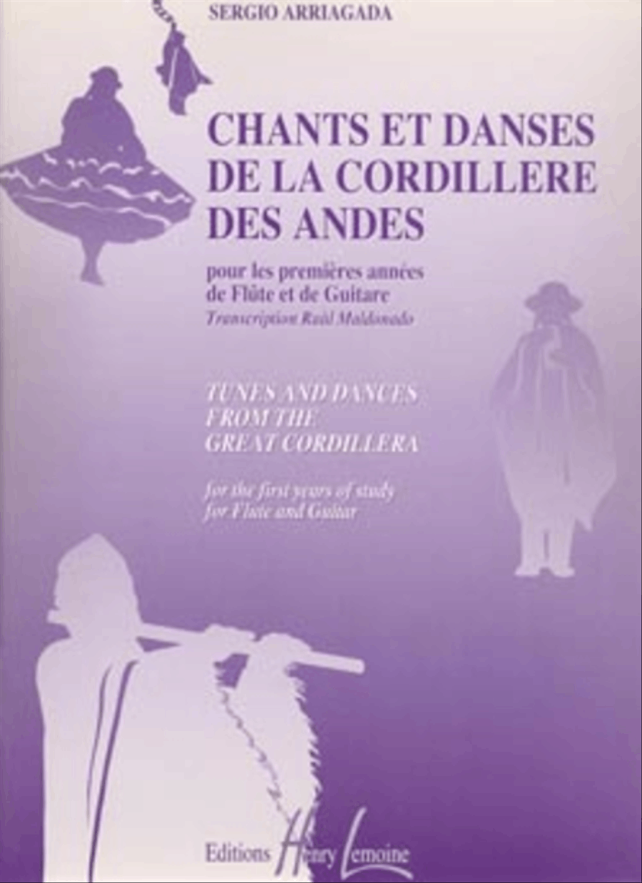 Chants Et Danses De La Cordillere Des Andes Flute scores gallery preview page 1