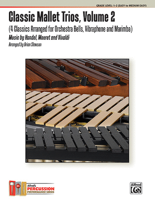 Book cover for Classic Mallet Trios, Volume 2