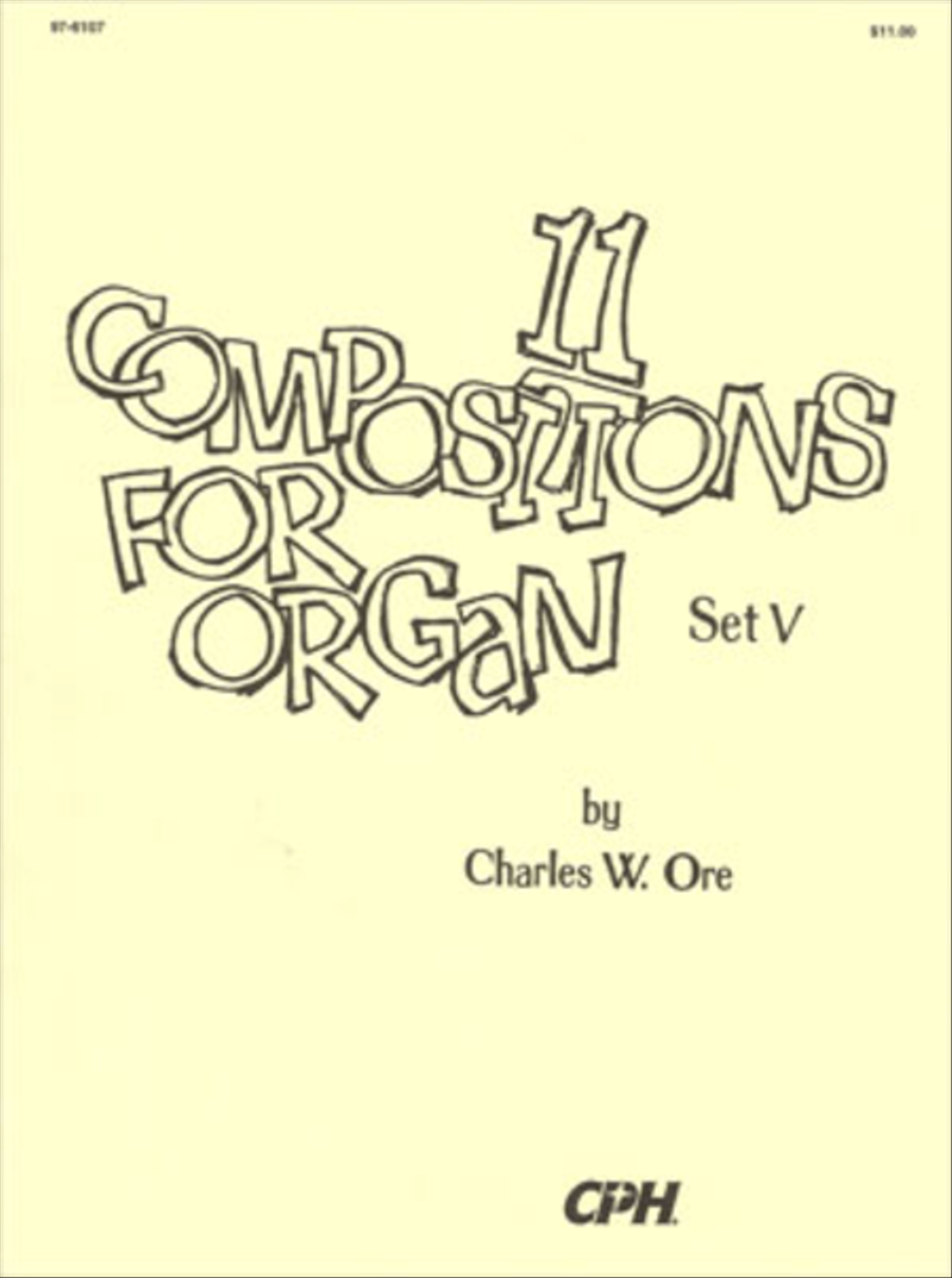 Eleven Compositions for Organ, Set V Organ scores gallery preview page 1