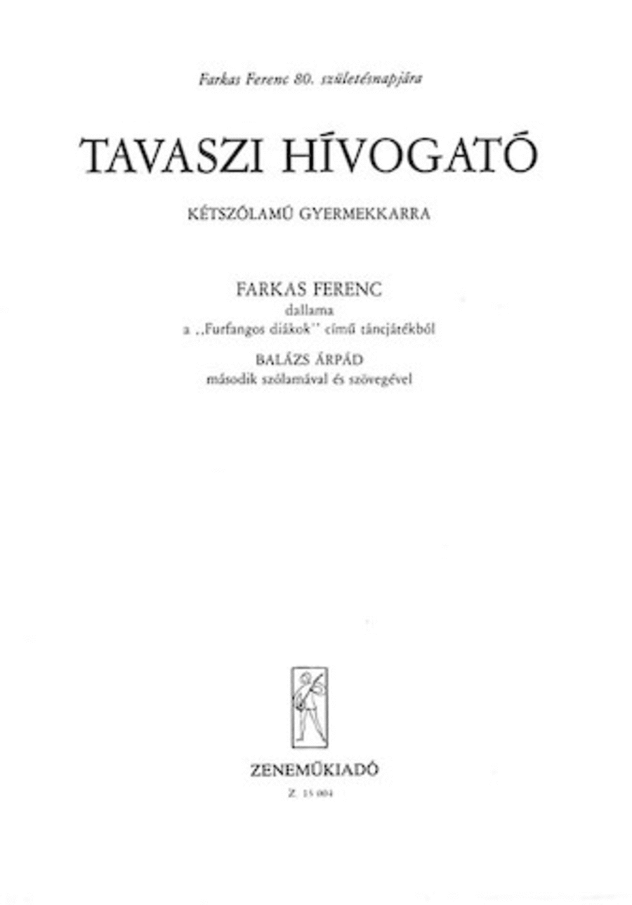Tavaszi HivogatÓ Children's Choir scores gallery preview page 1