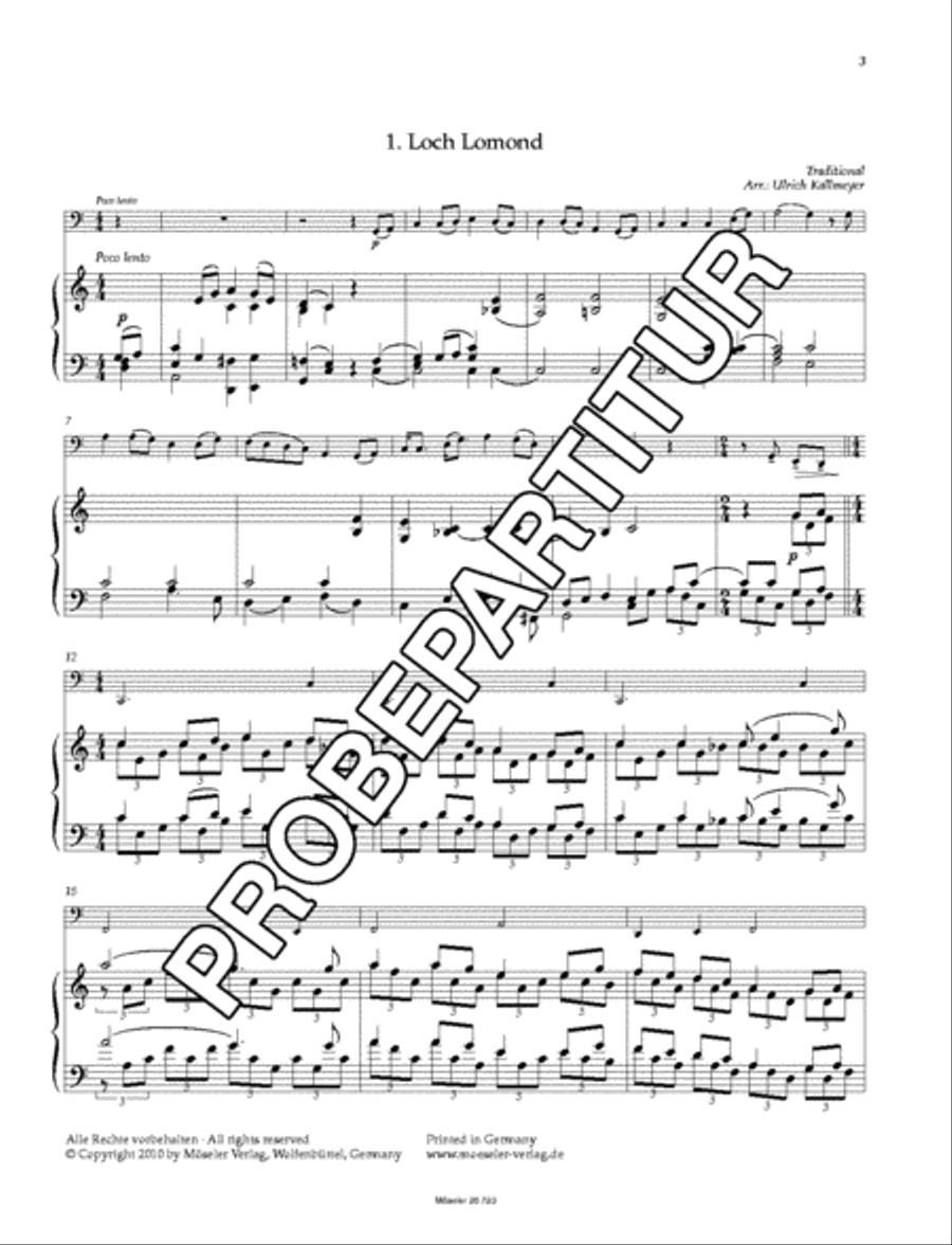 The Highland Cello Piano Accompaniment scores gallery preview page 4