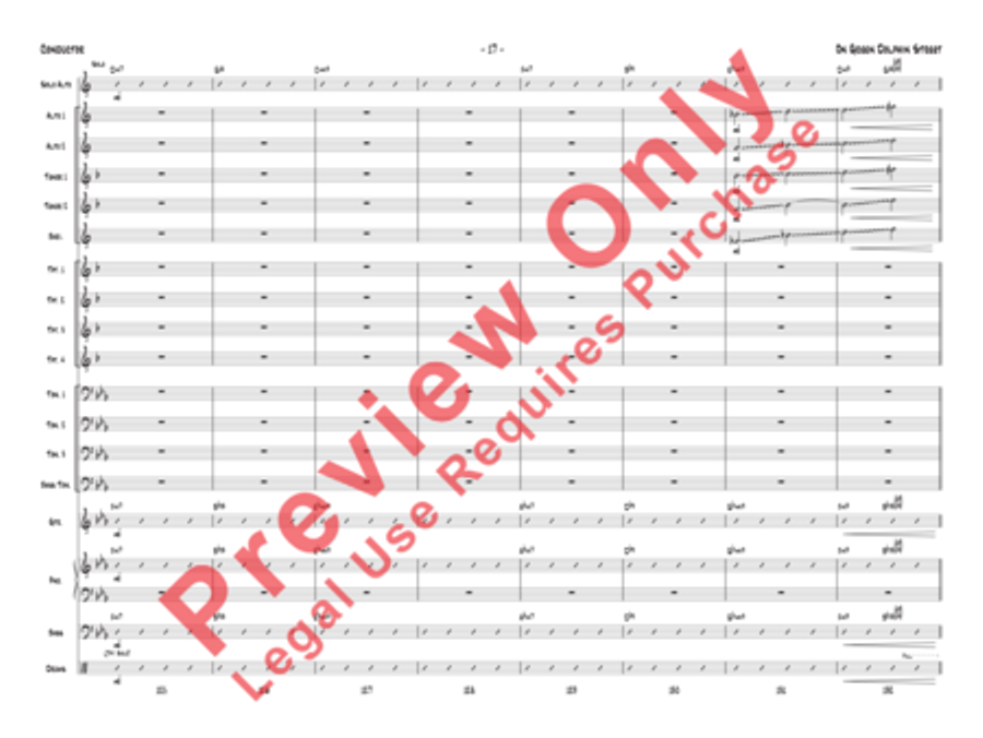 On Green Dolphin Street Jazz Ensemble scores gallery preview page 20