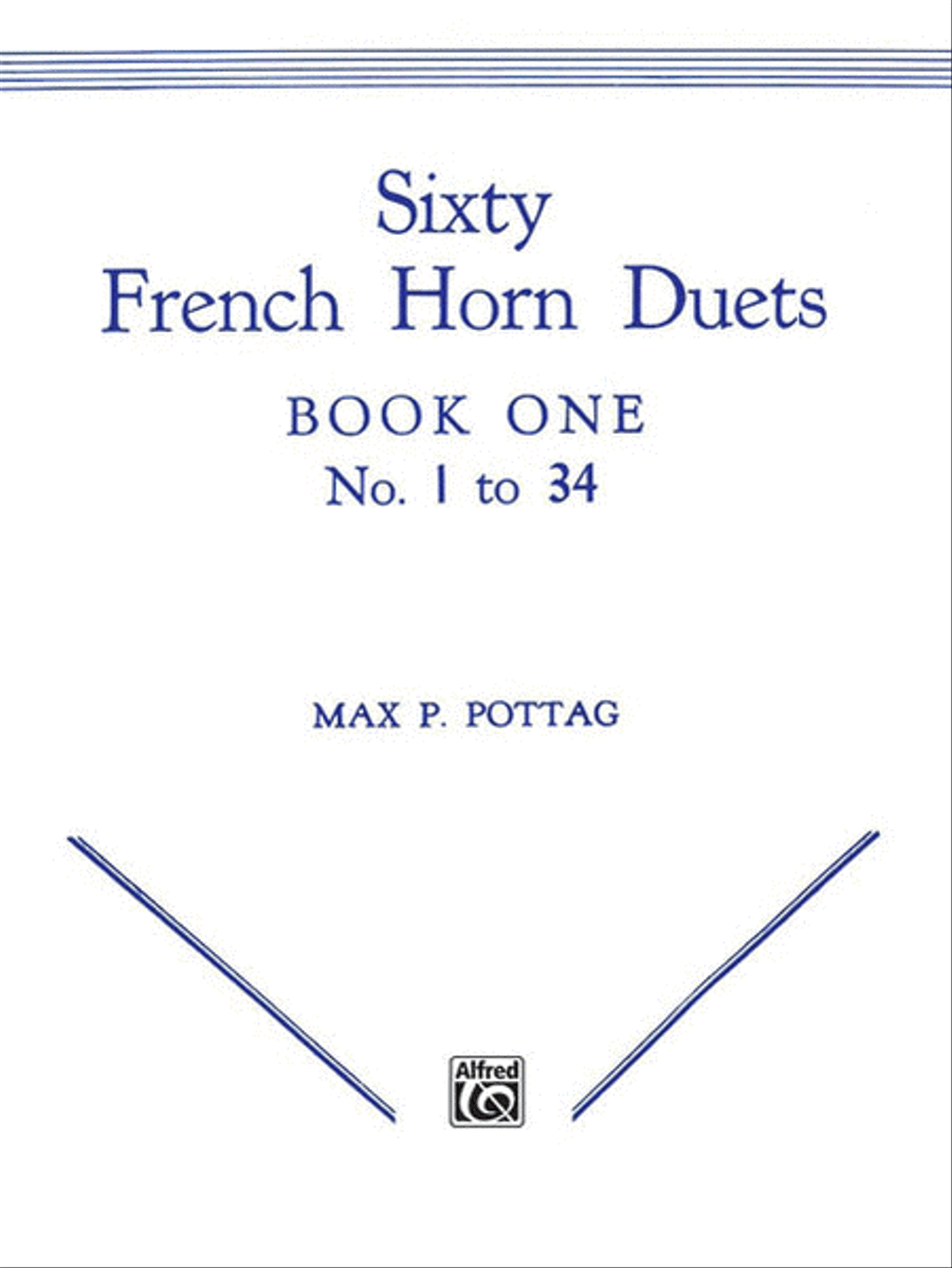 Sixty French Horn Duets, Book 1 Brass Duet scores gallery preview page 1