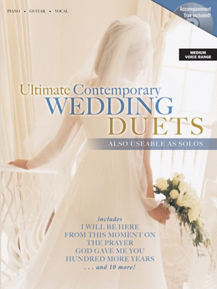 Book cover for Ultimate Contemporary Wedding Duets - Vocal Folio