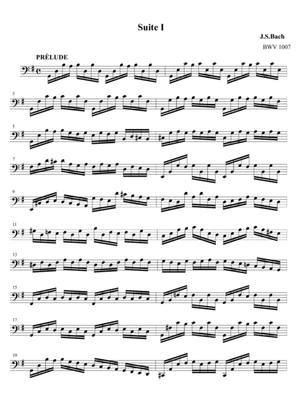 Cello Suite No.1 in G Major