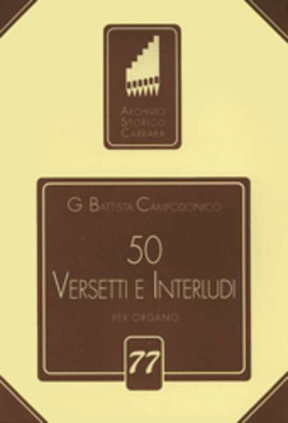50 Versetti e Interludi op. 10 77