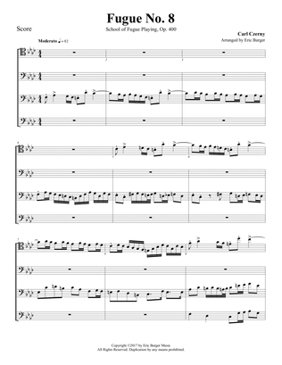 Fugue No. 8 for Trombone or Low Brass Quartet