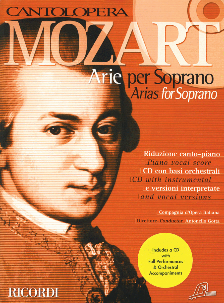 Mozart Arias for Soprano Voice Solo scores gallery preview page 1