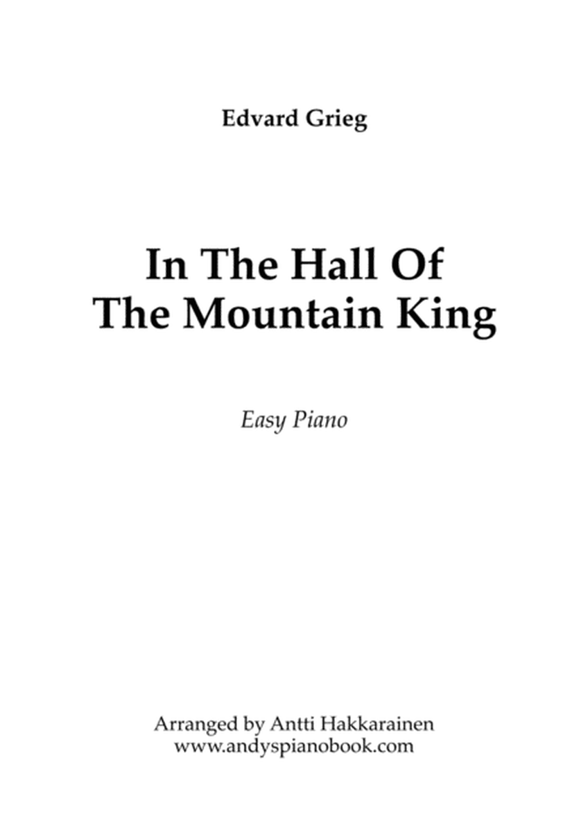 In The Hall Of The Mountain King - Easy Piano