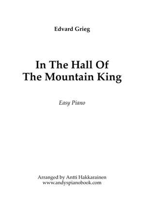 Book cover for In The Hall Of The Mountain King - Easy Piano