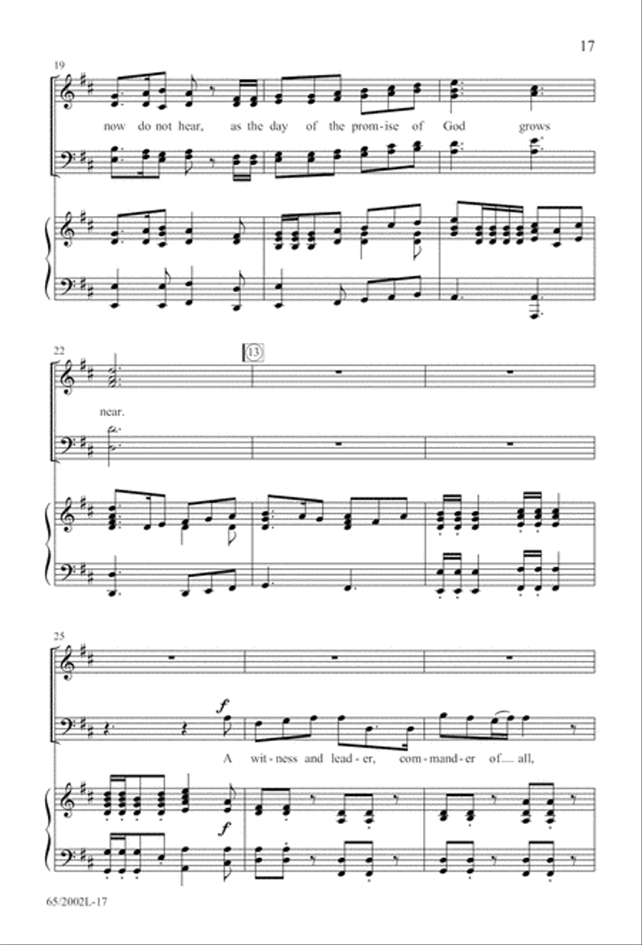 And This Shall Be a Sign And This Shall Be a Sign 4-Part scores gallery preview page 18