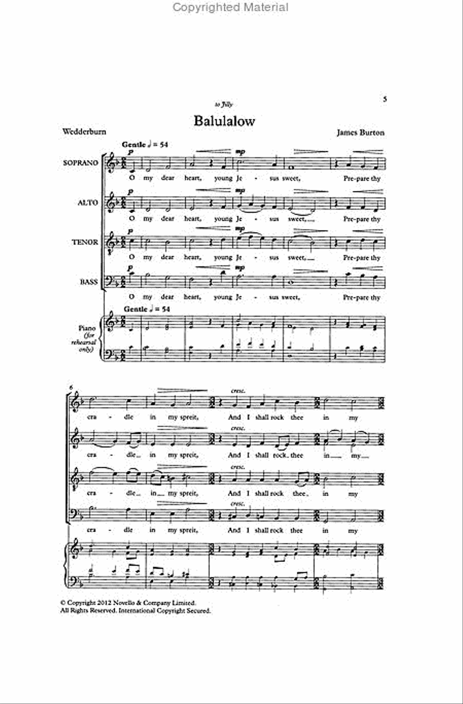 Noël! 3 4-Part scores gallery preview page 2
