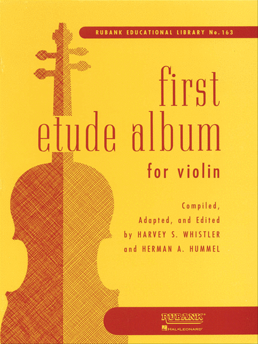 First Etude Album for Violin Orchestra scores gallery preview page 1