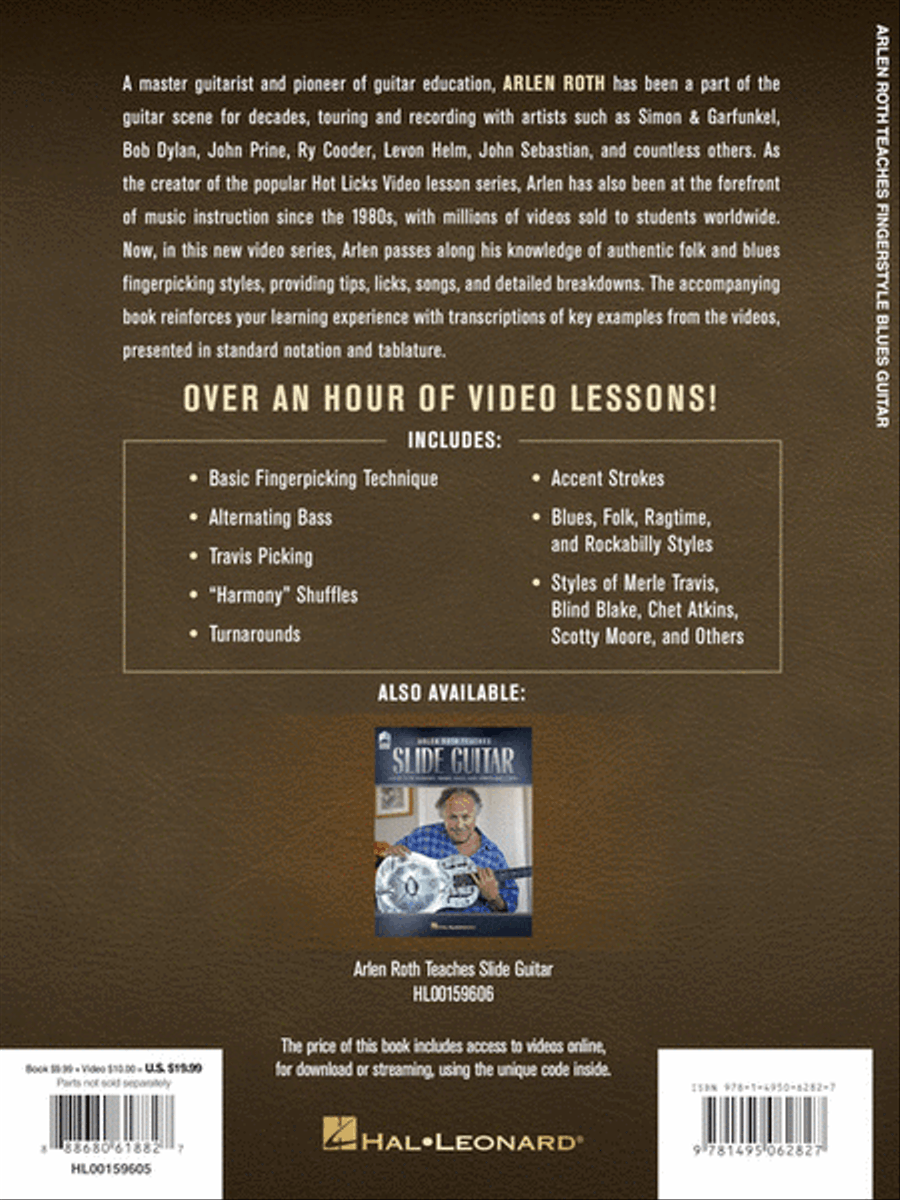 Arlen Roth Teaches Fingerstyle Guitar Acoustic Guitar scores gallery preview page 6