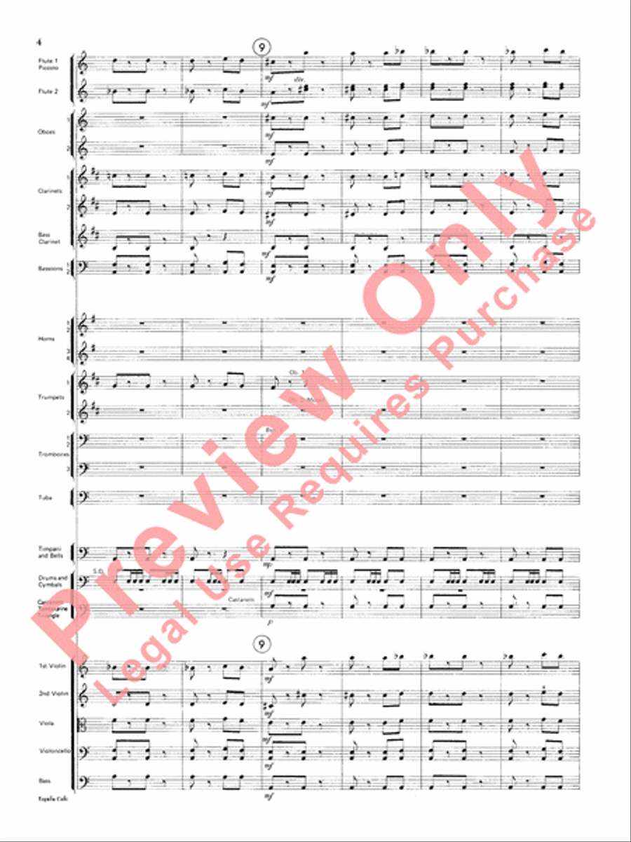 España Cañi Full Orchestra scores gallery preview page 5