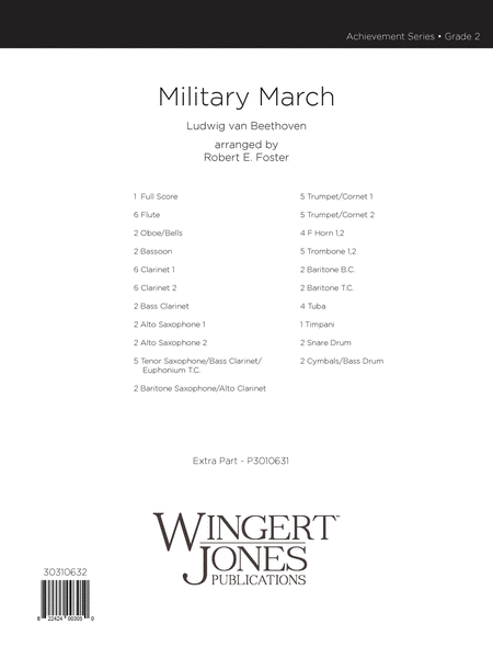 Military March - Full Score