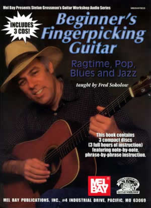 Book cover for Beginner's Fingerpicking Guitar