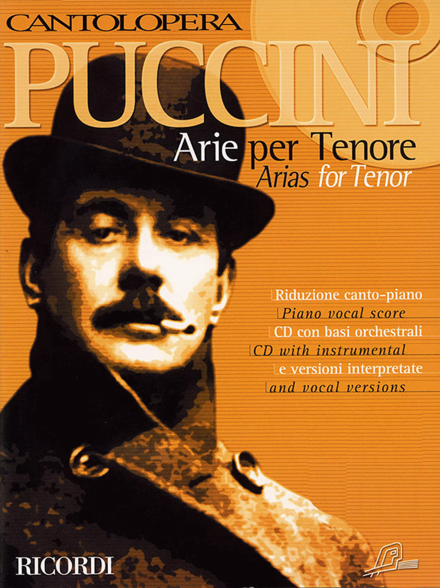 Cantolopera: Puccini Arias for Tenor Volume 1 Voice Solo scores gallery preview page 1