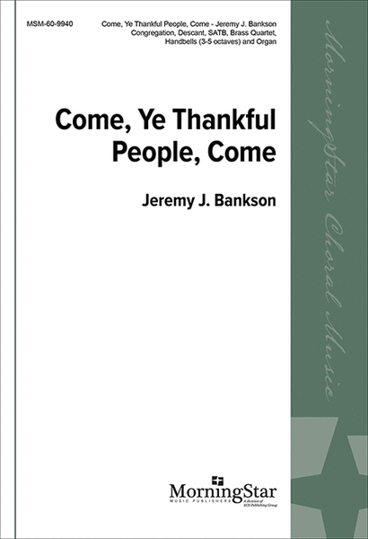 Come, Ye Thankful People, Come (Choral Score) image number null