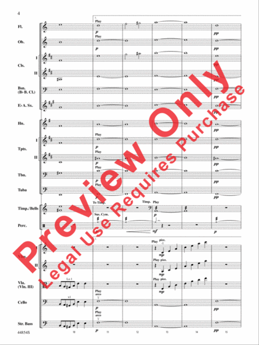 Romeo and Juliet Overture Full Orchestra scores gallery preview page 24