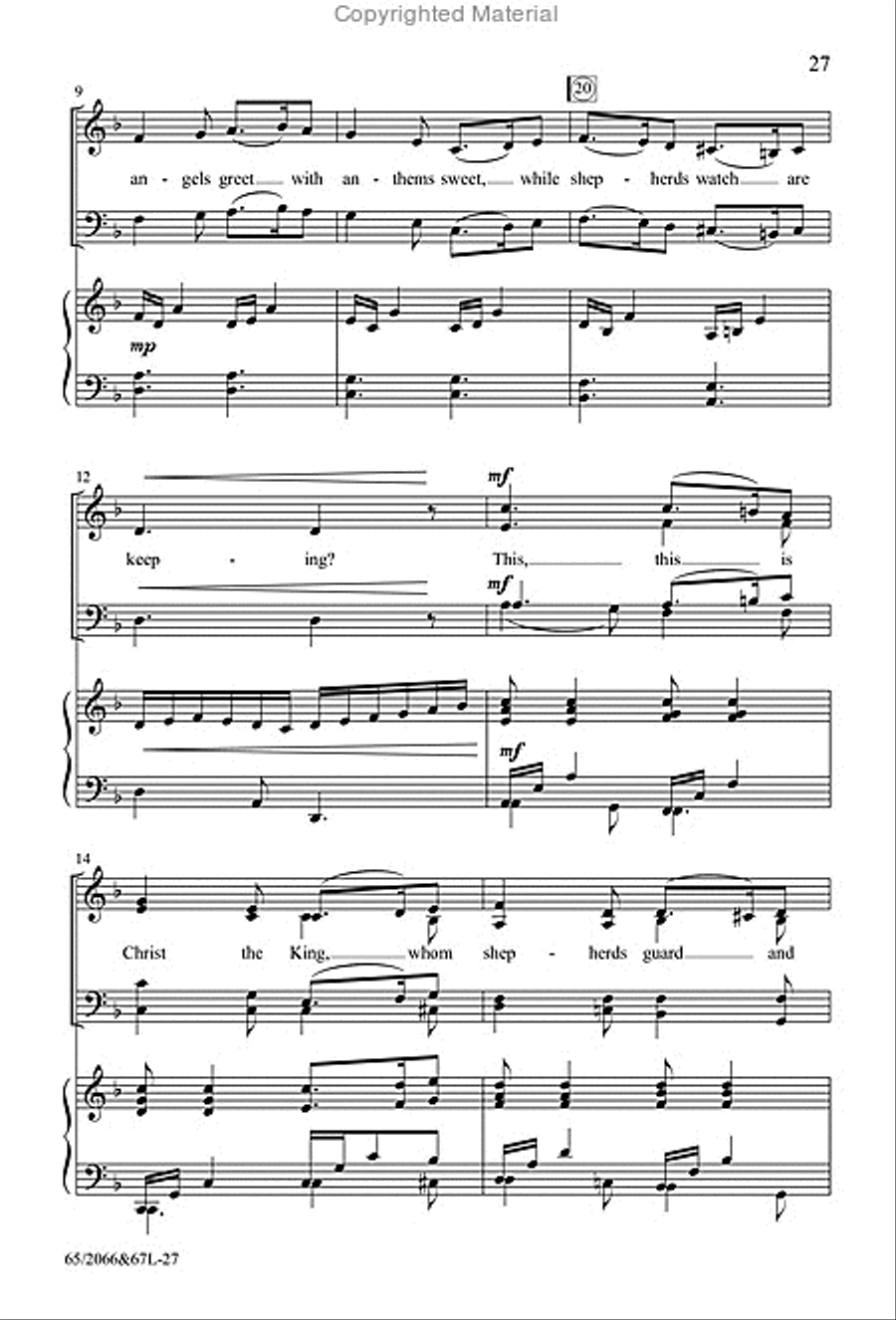 Stars of Glory - SATB with Performance CD 4-Part scores gallery preview page 9