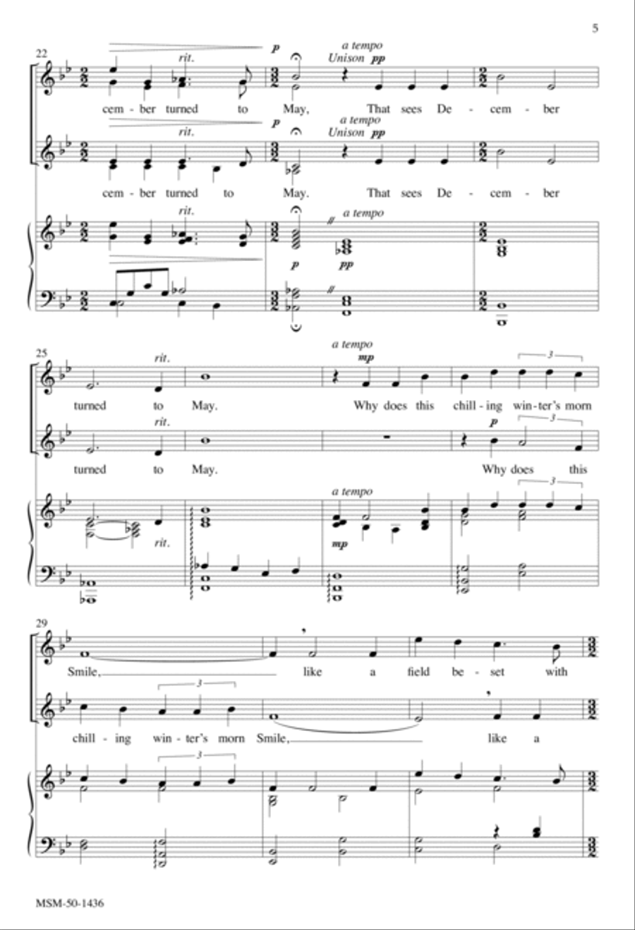 What Sweeter Music SSAA scores gallery preview page 4