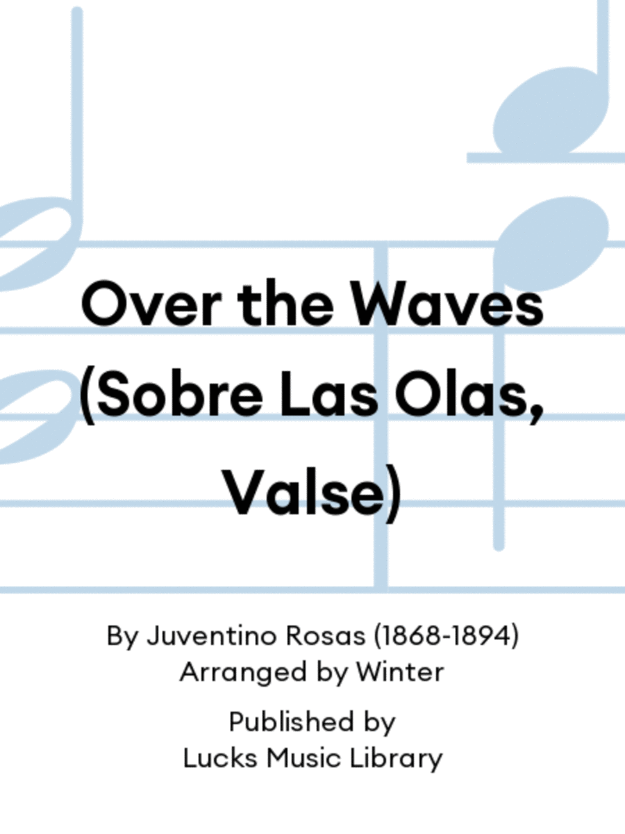 Over the Waves (Sobre Las Olas, Valse) Saxophone scores gallery preview page 1