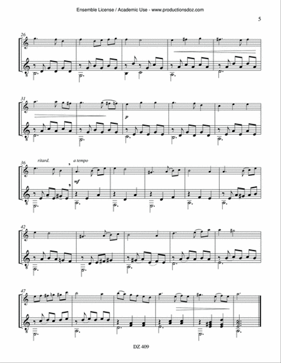 Six pièces Flute scores gallery preview page 5