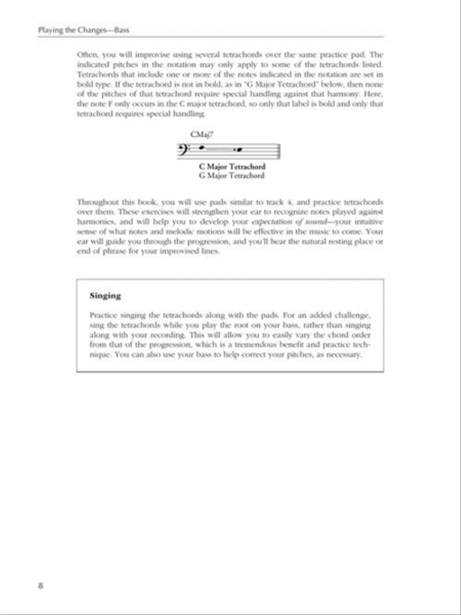 Playing the Changes: Bass Bass Guitar scores gallery preview page 13