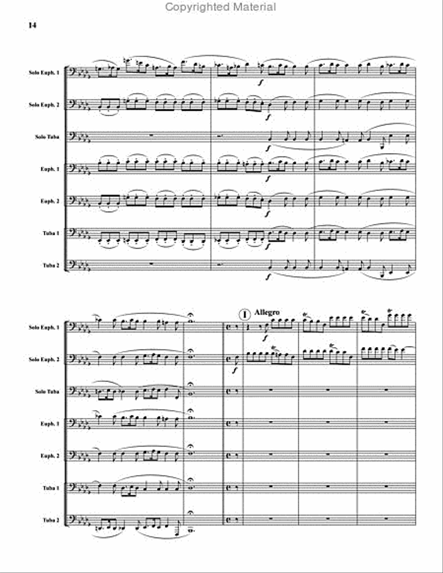 Concerto Grosso Concerto Grosso Euphonium scores gallery preview page 8