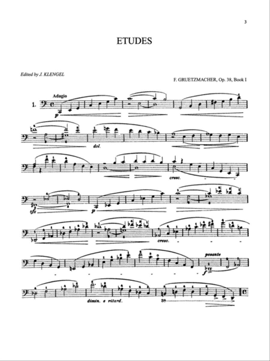 Etudes, Op. 38 Etudes, Op. 38 Cello scores gallery preview page 4