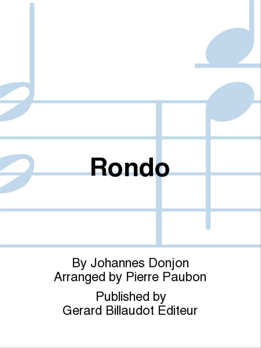 Rondo Flute Solo scores gallery preview page 1