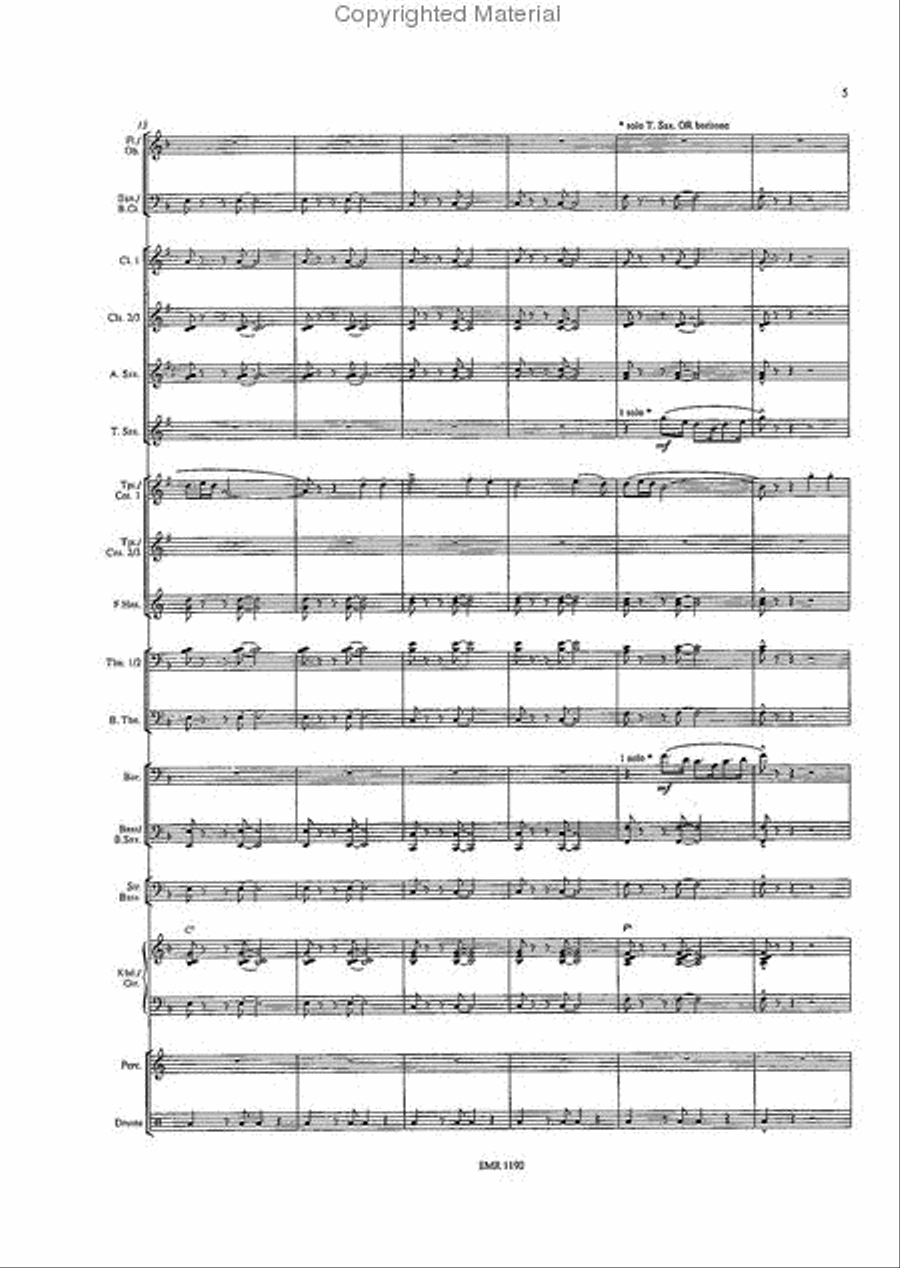 Jambalaya Jambalaya Concert Band scores gallery preview page 5