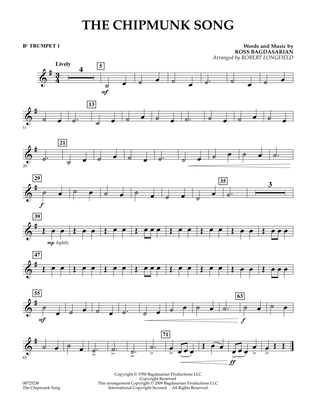 The Chipmunk Song - Bb Trumpet 1