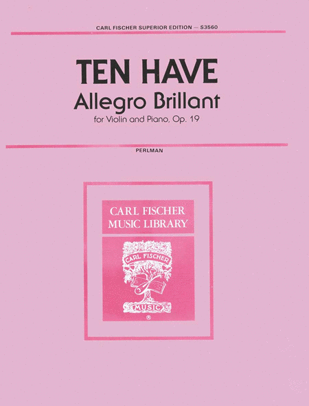 Allegro Brillant, Op. 19