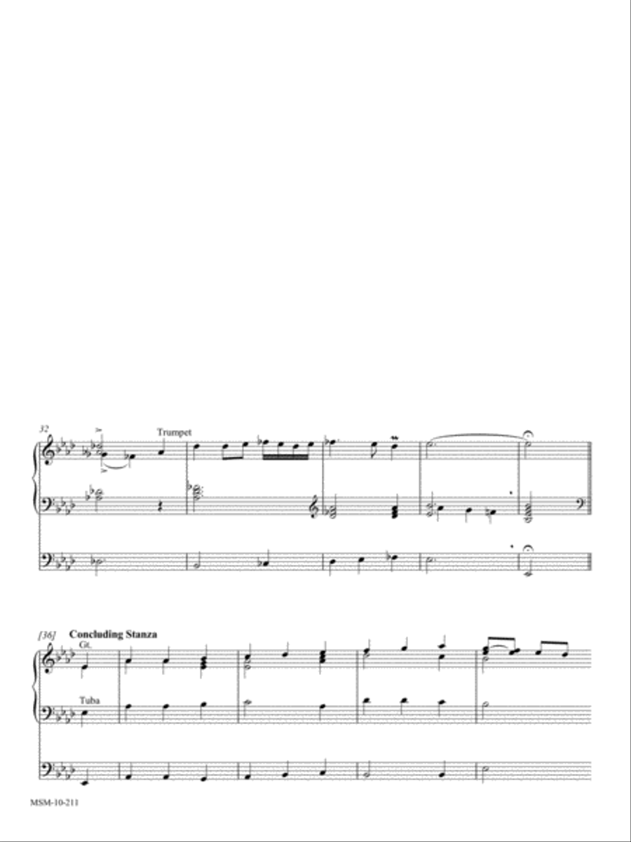 The Coral Ridge Festival Hymn Collection, Volume I Voice scores gallery preview page 13