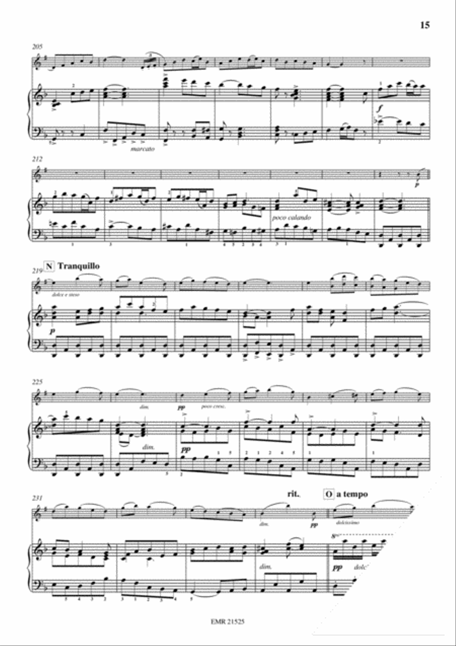 Concerto No. 10 Clarinet Solo scores gallery preview page 15