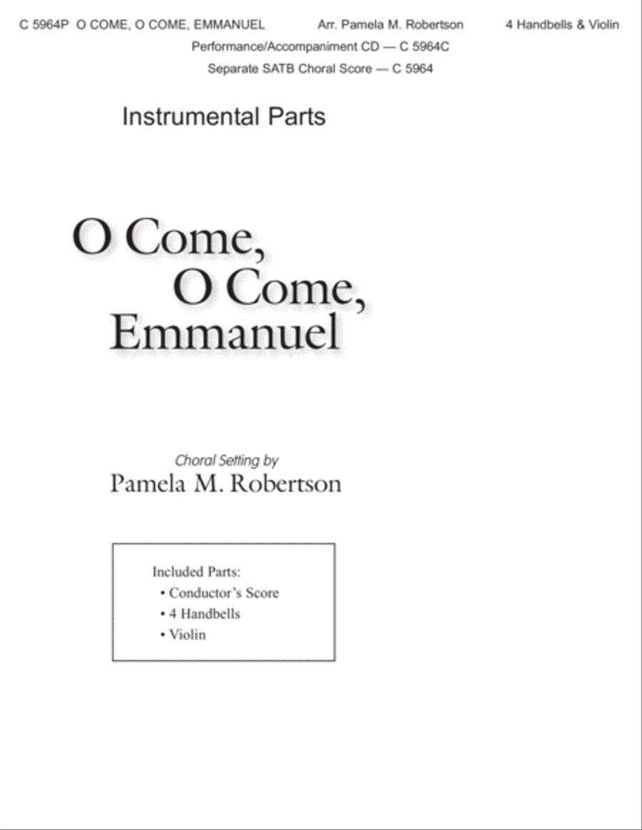 O Come, O Come, Emmanuel Handbell Choir scores gallery preview page 1
