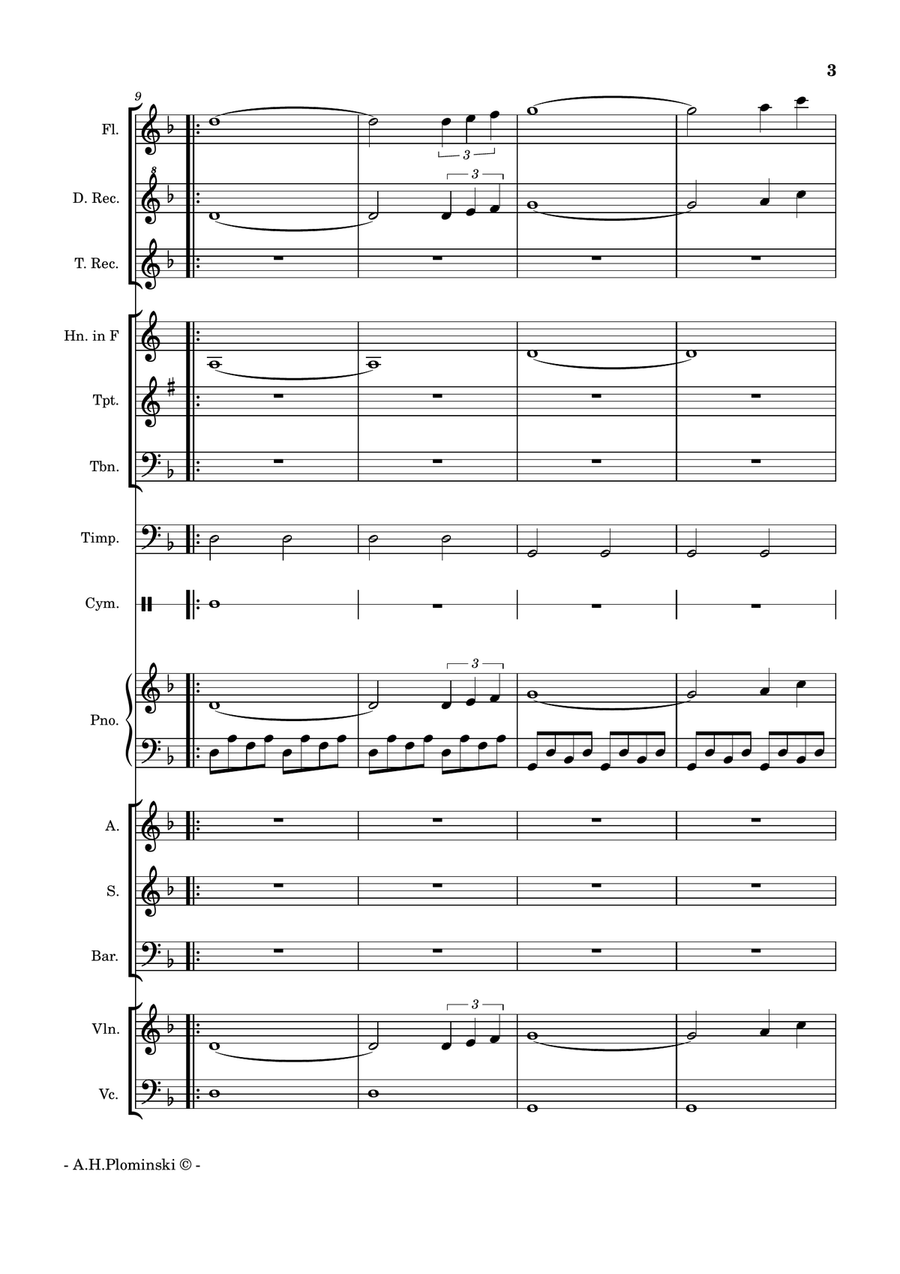 Scimitars of the Storm Chamber Music scores gallery preview page 3