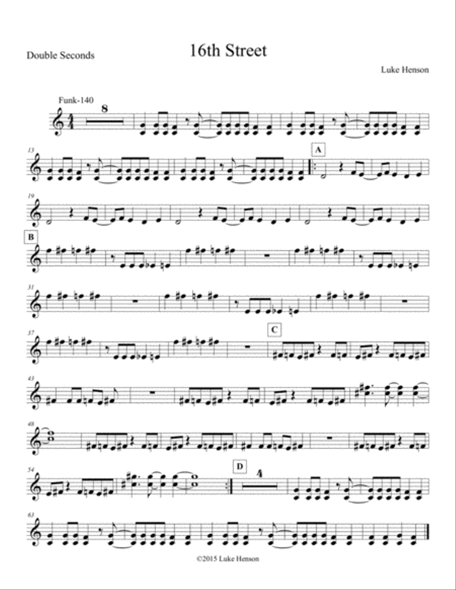 16th Street Percussion Ensemble scores gallery preview page 3