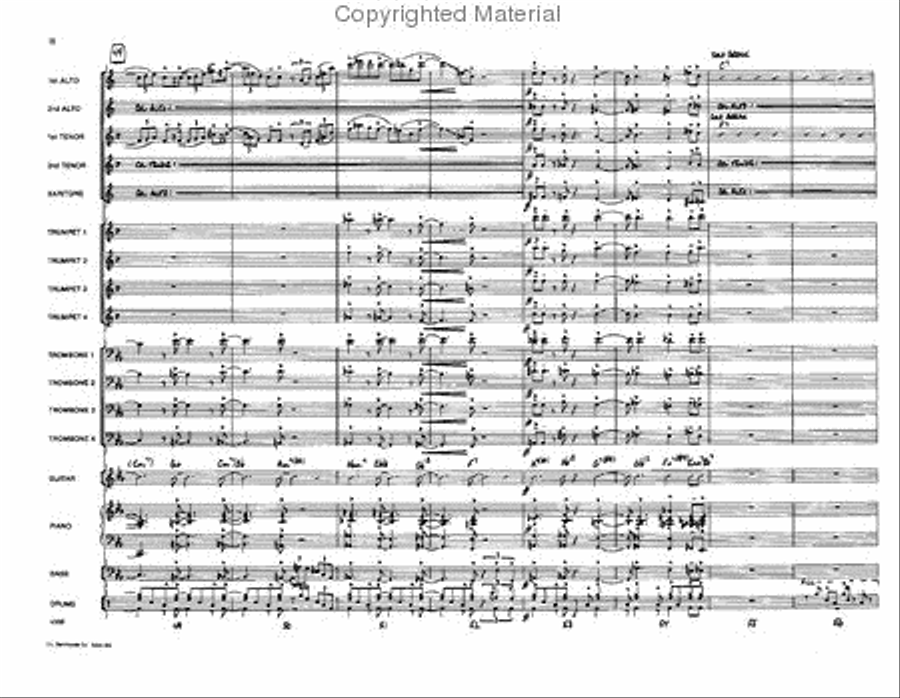 External Combustion Jazz Ensemble scores gallery preview page 9