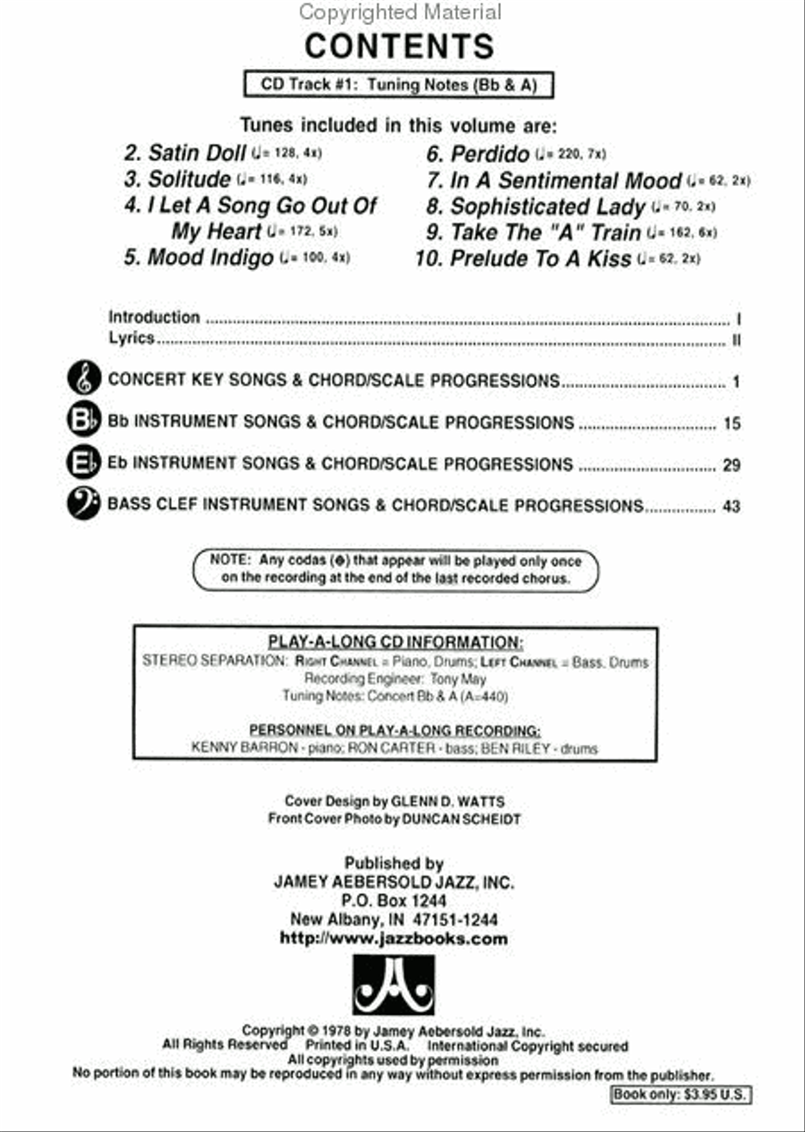 Volume 12 - Duke Ellington Voice scores gallery preview page 2
