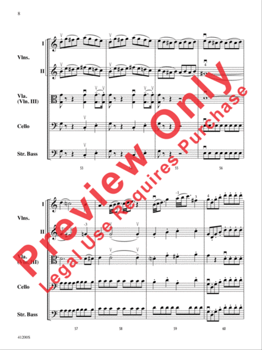 Allegro Molto String Orchestra scores gallery preview page 9