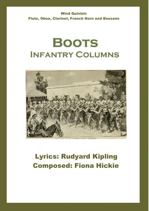 Book cover for Boots: Infantry Columns: Wind Quintet
