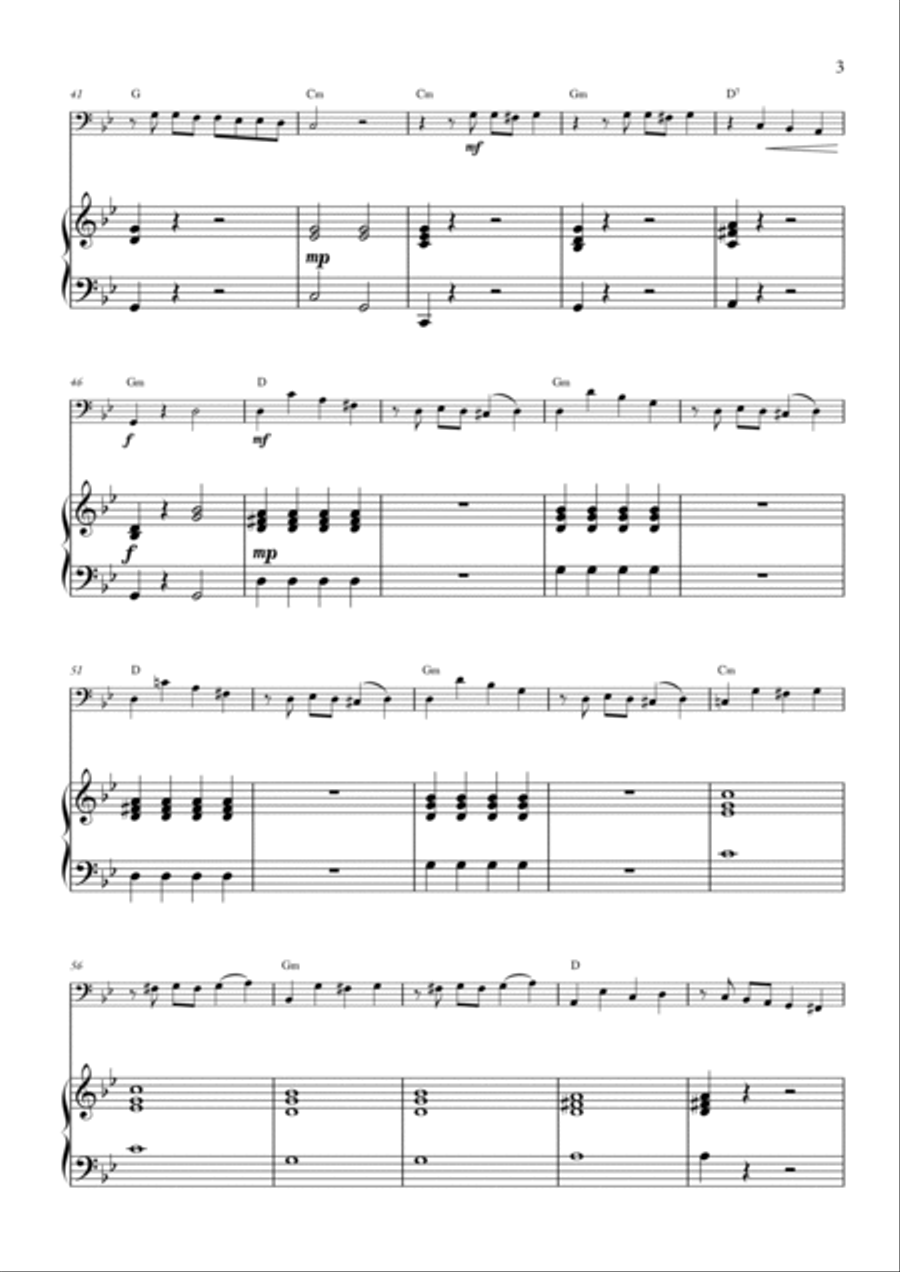 La Cumparsita Piano scores gallery preview page 3