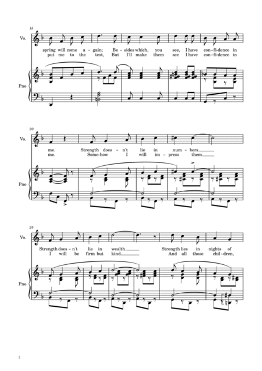 I Have Confidence I Have Confidence Voice scores gallery preview page 3