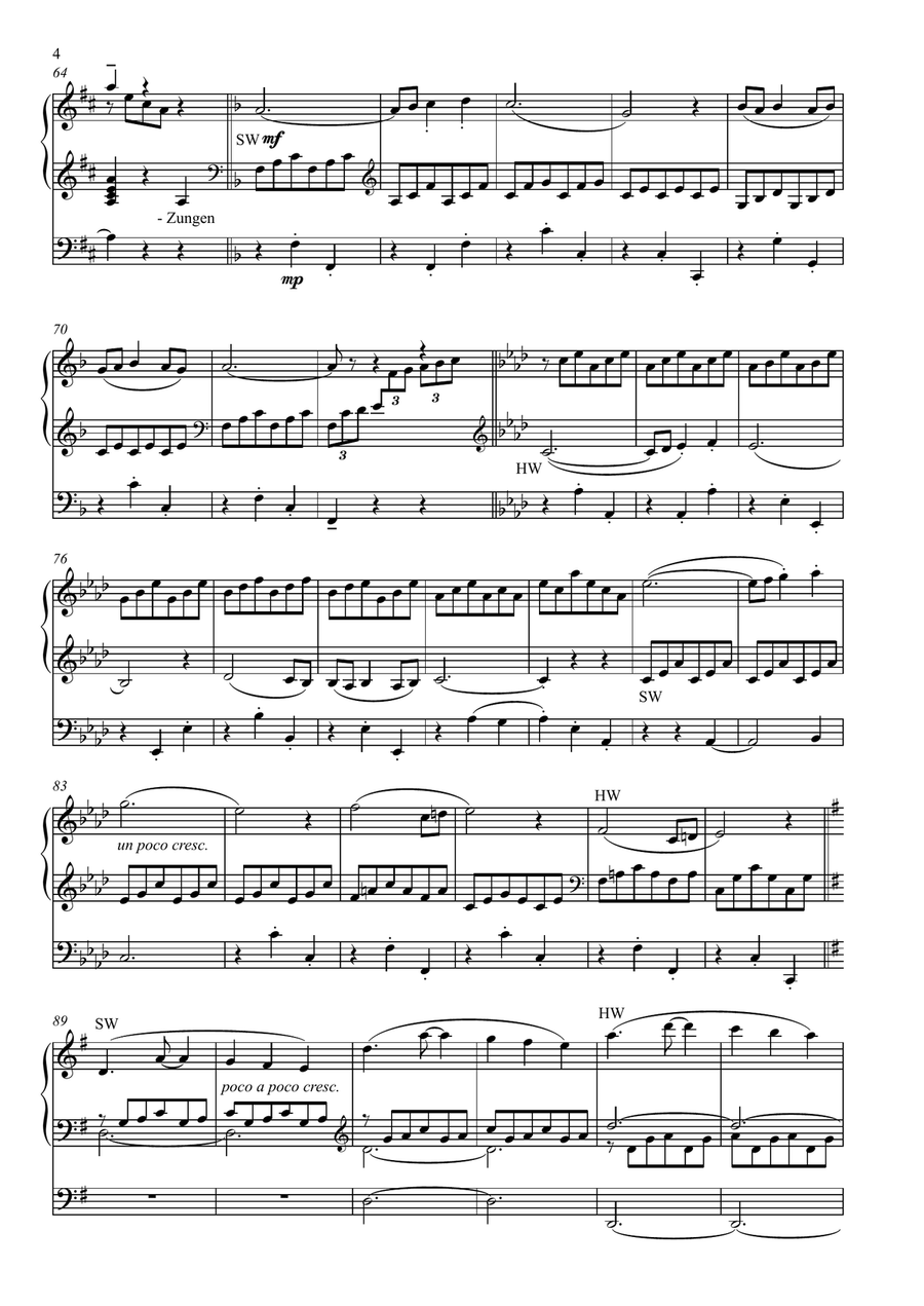 Toccata giocosa for organ Organ Solo scores gallery preview page 4