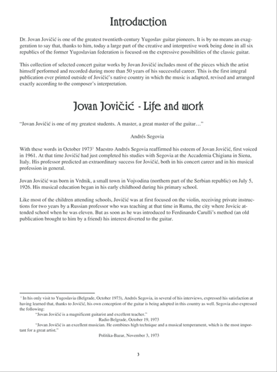 The Jovicic Collection The Jovicic Collection Acoustic Guitar scores gallery preview page 4